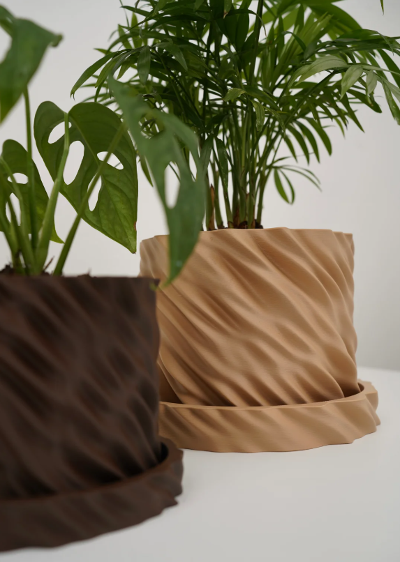 WAVE Plantenbak met Lekbakje – Large